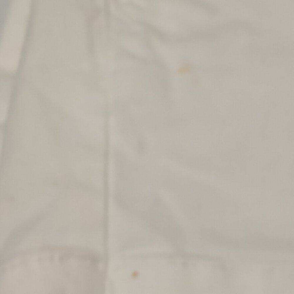 American Eagle Outfitters White Midi Stretch Shorts Women's Size 4 With Marks - Picture 8 of 8